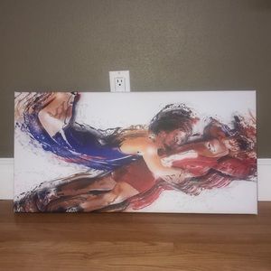 Canvas Wrestling Wall Art